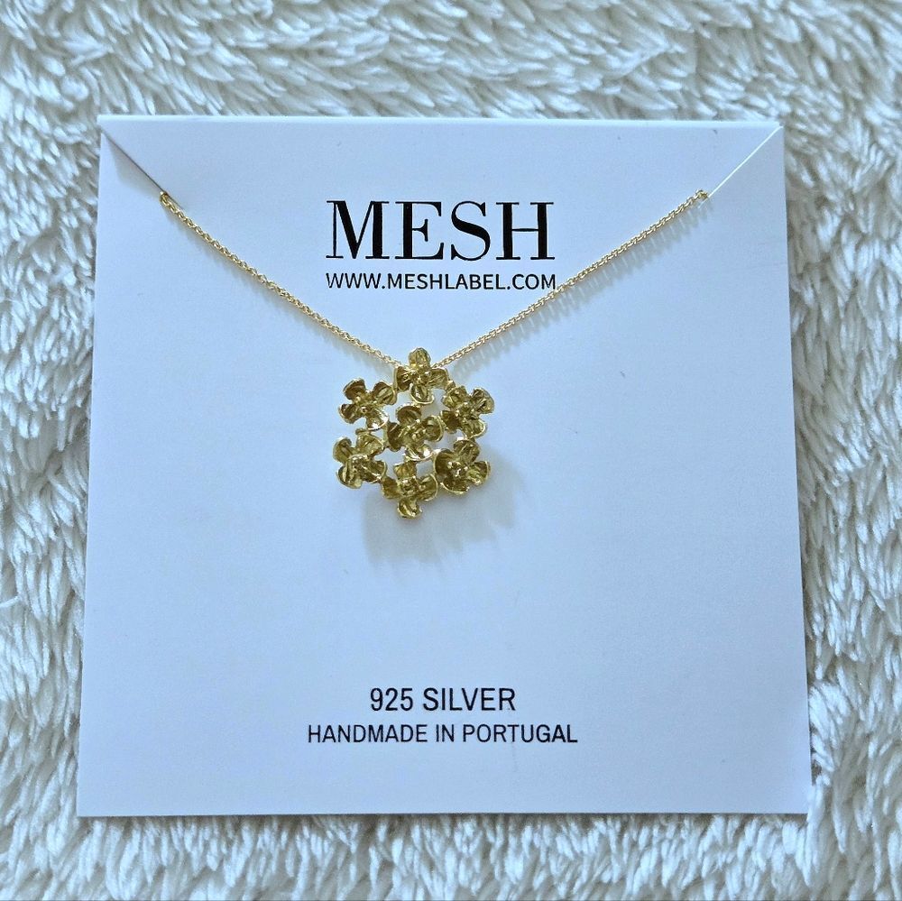 MESH "Lil Garden"💐 Pendant Necklace - NIB - Picture 11 of 16